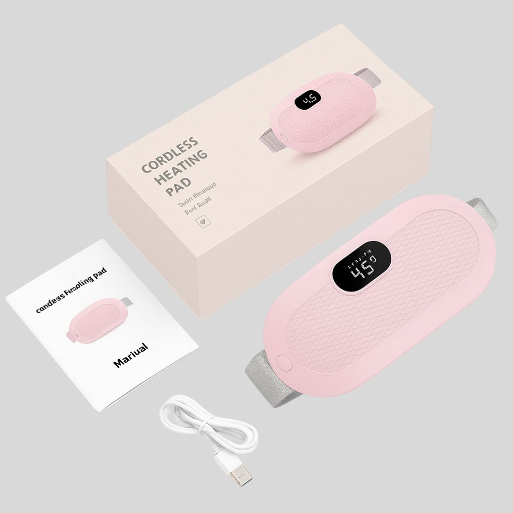 Heated Waist Belt for Pain Relief and Comfort