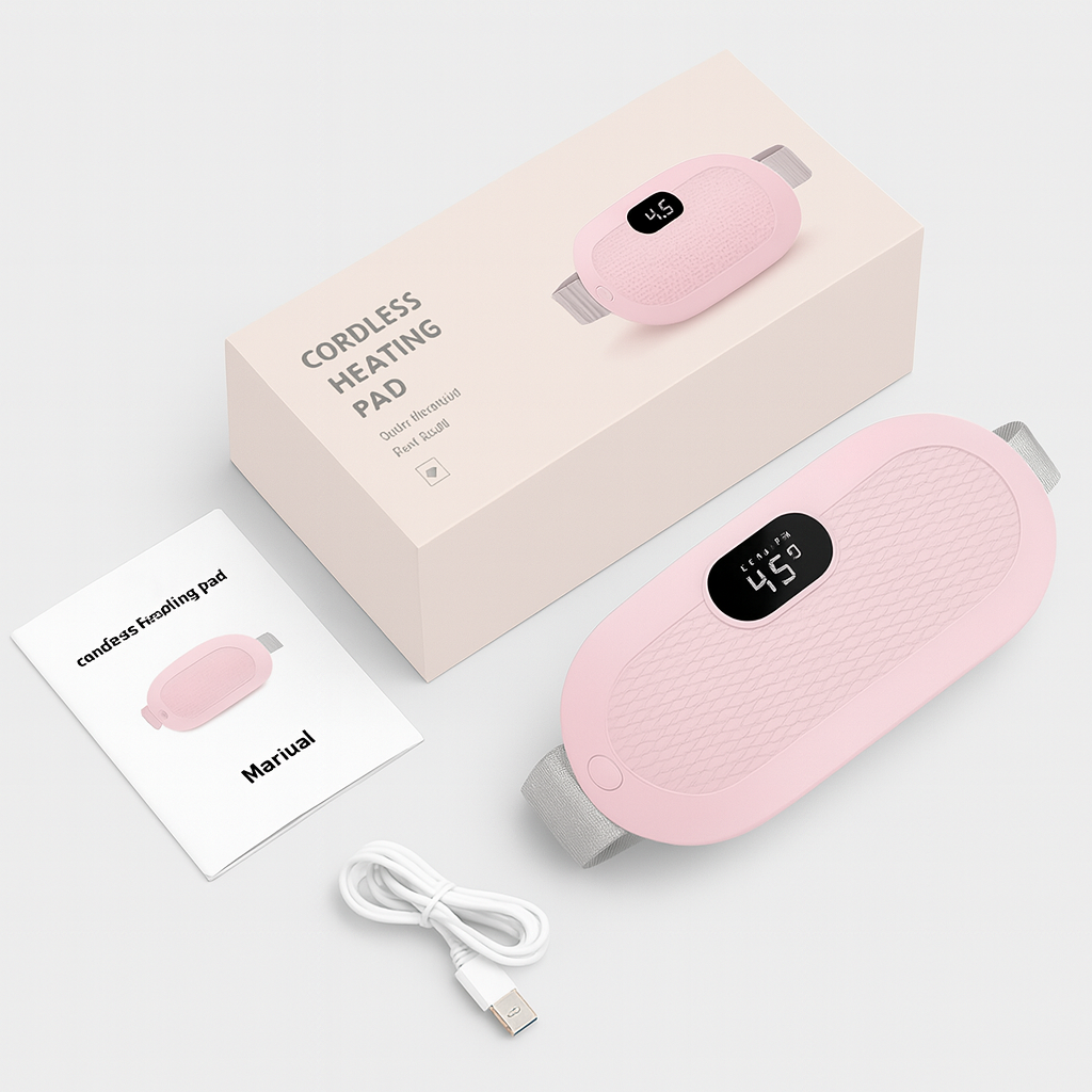 Heated Waist Belt for Pain Relief and Comfort