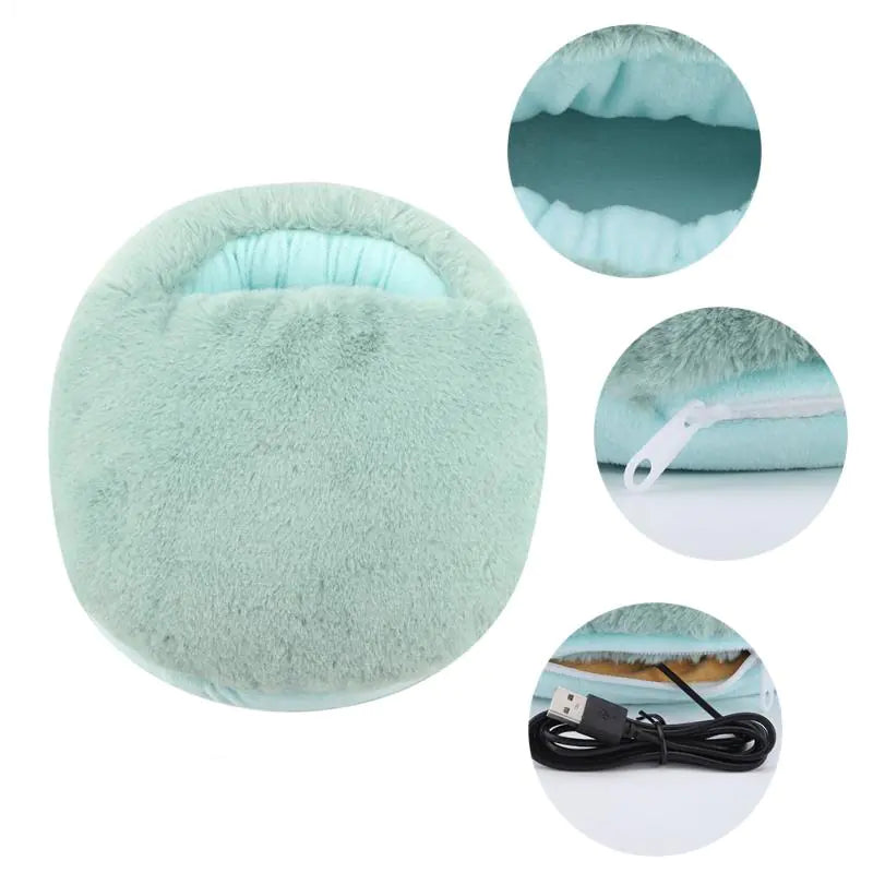 USB Foot Warmer for Winter Office Use